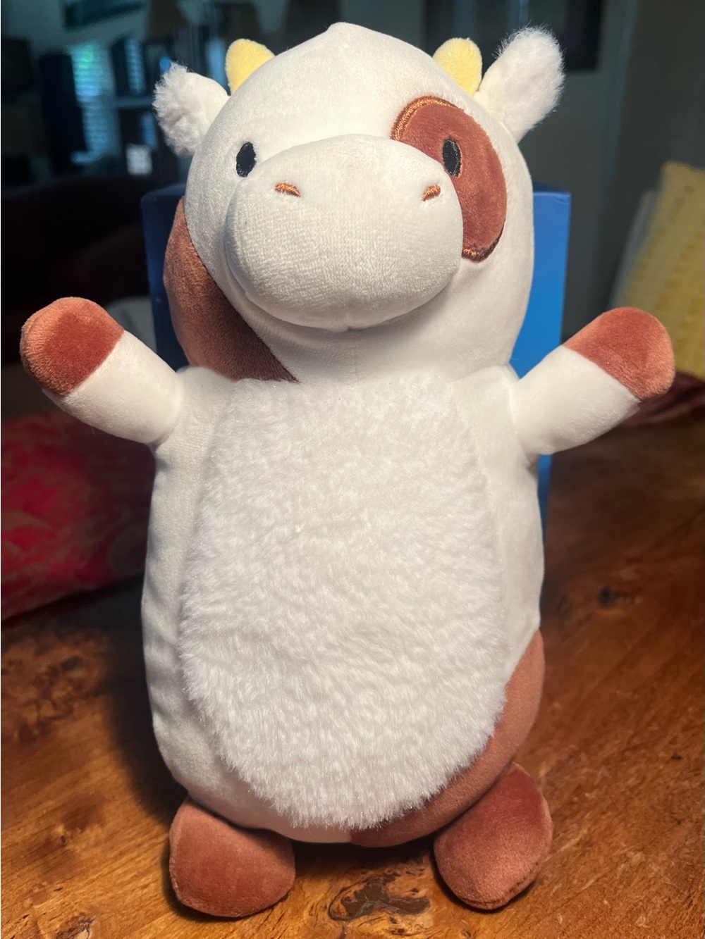 Squishmallow Rare Hugmee Drella Cow 10" Easter Mystery Egg 2019